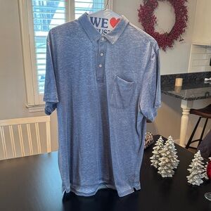 johnnie-O Light Blue Polo Shirt